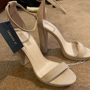 Forever21 Nude Heels